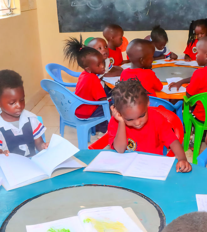 Kids in classroom
